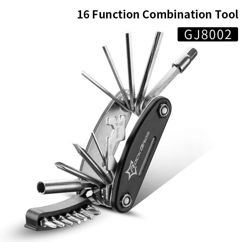 16 - in - 1 Bicycle Repair Tool Kit - Newport Finds