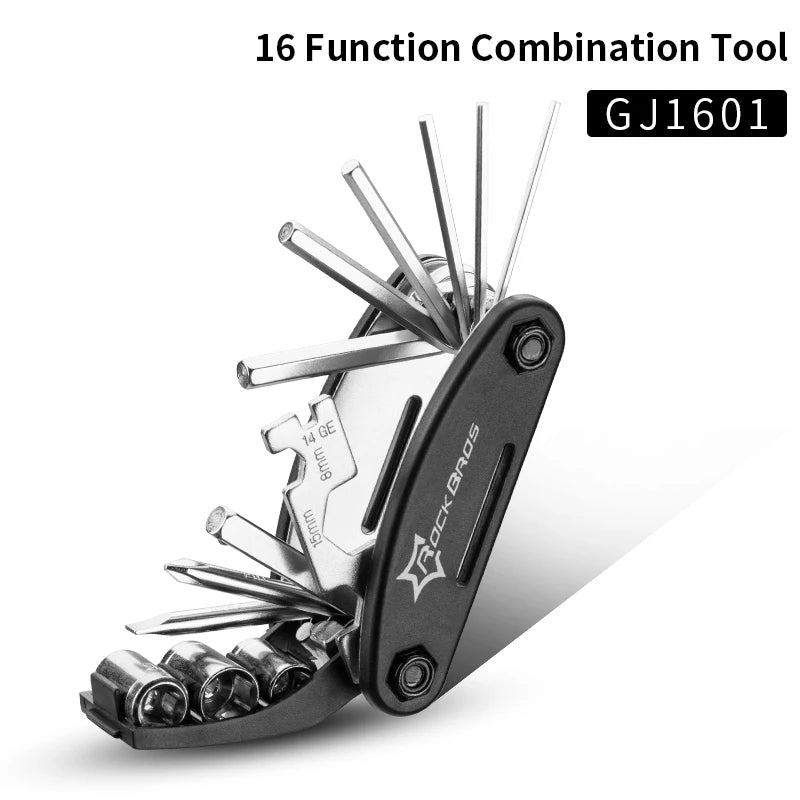 16 - in - 1 Bicycle Repair Tool Kit - Newport Finds