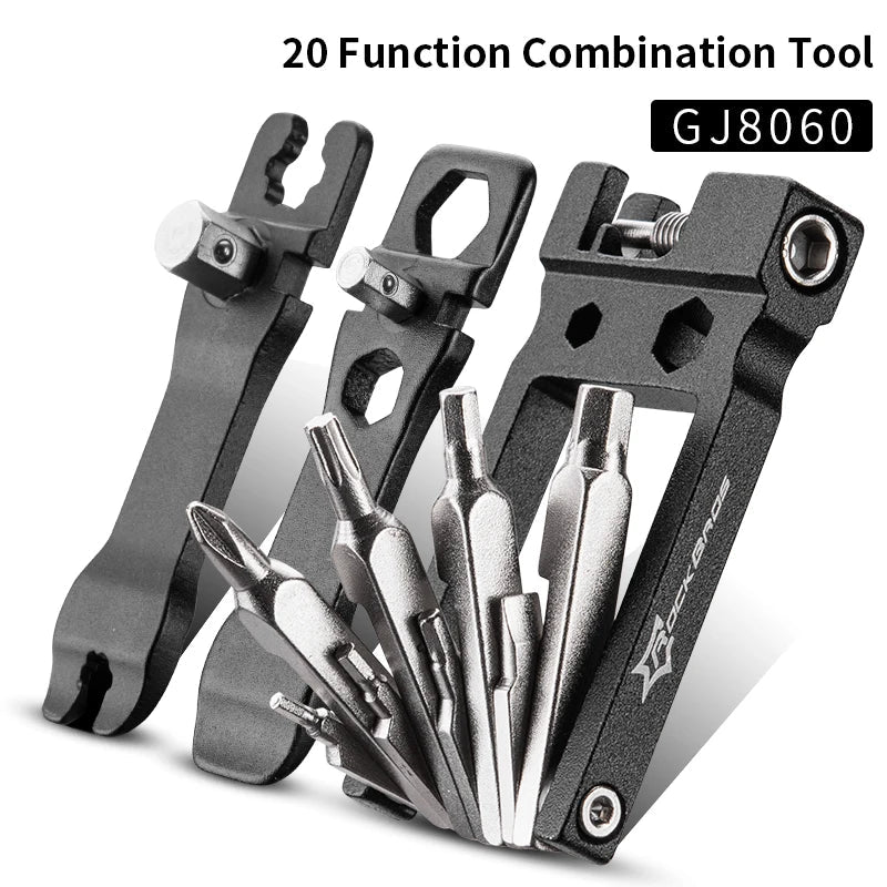 16 - in - 1 Mountain Bike Repair Tool Kit - Newport Finds
