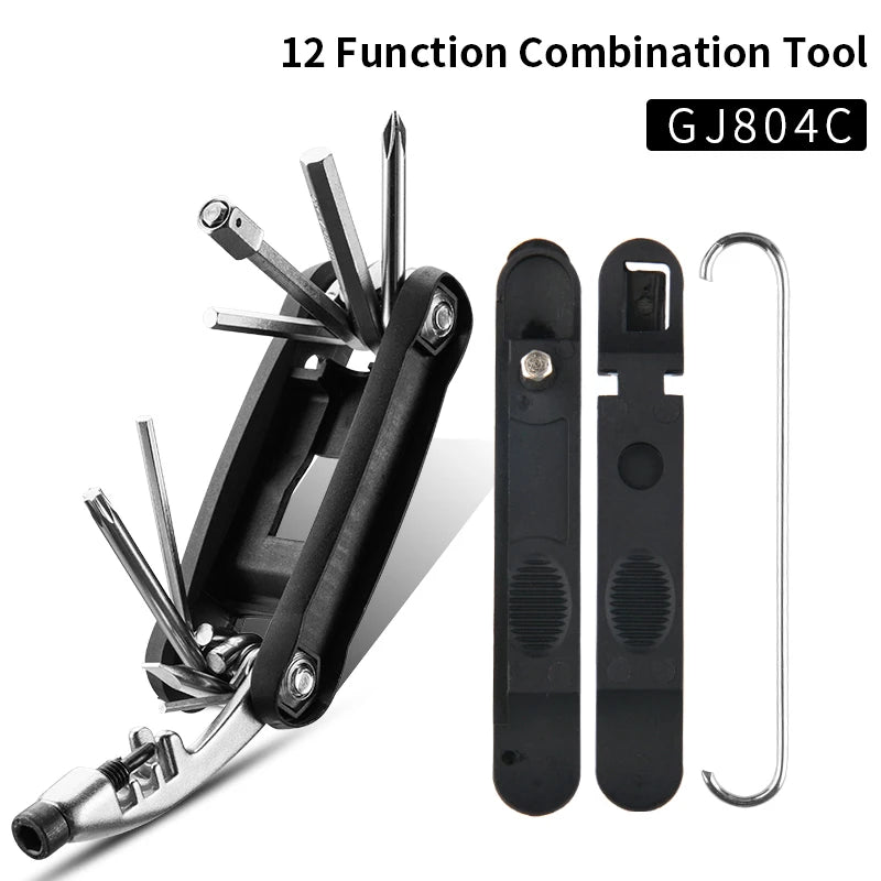 16 - in - 1 Mountain Bike Repair Tool Kit - Newport Finds