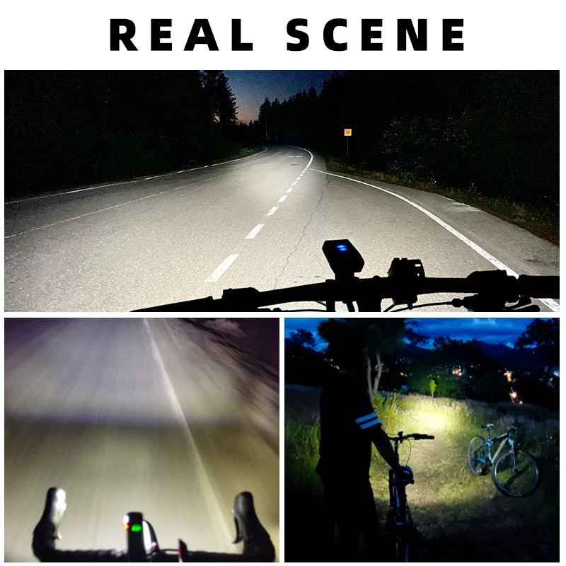 2000mAh Type - C LED Bike Light, Waterproof & Bright - Newport Finds