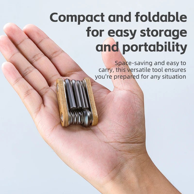 8 - in - 1 Portable Bike Repair Tool - Newport Finds