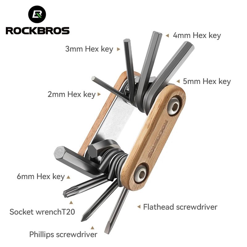 8 - in - 1 Portable Bike Repair Tool - Newport Finds