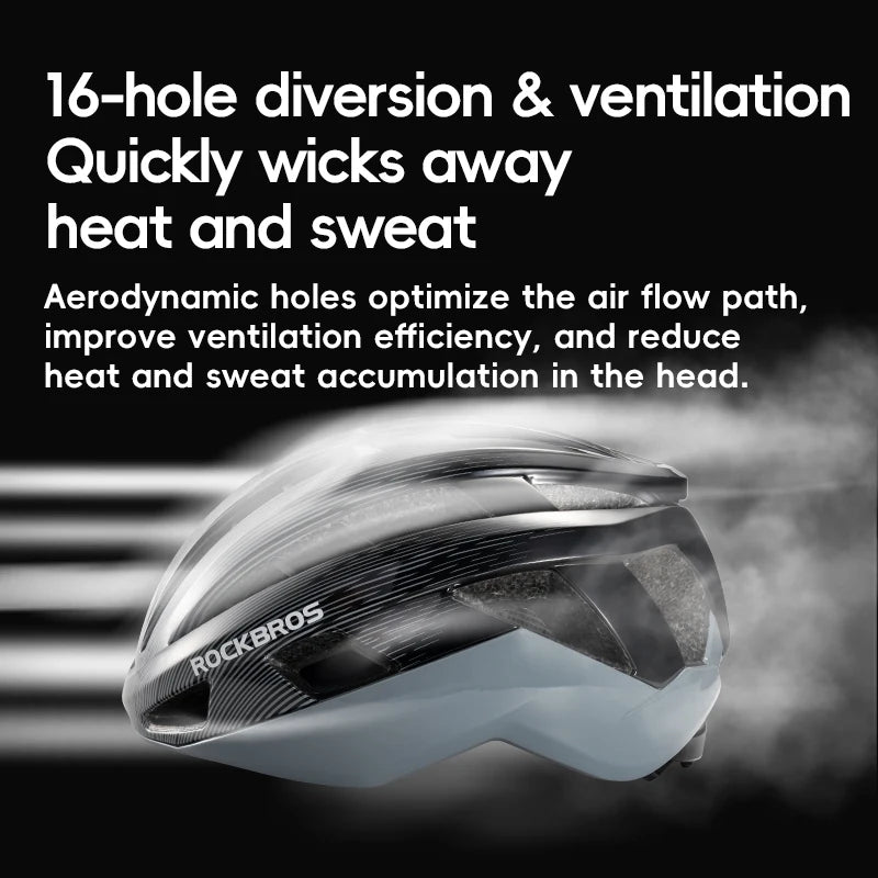 Adjustable Breathable ROCKBROS Cycling Helmet - Newport Finds