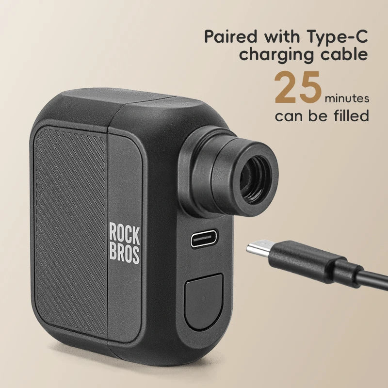 Portable 100PSI Mini Electric Bike Pump - Newport Finds