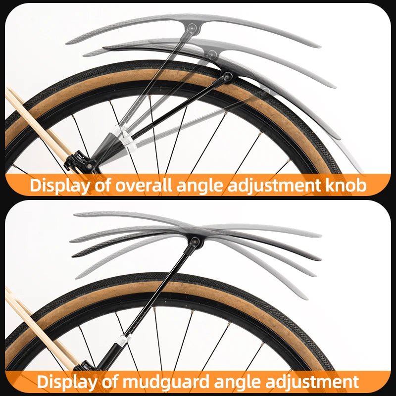 ROCKBROS Adjustable Bicycle Mudguard Fender - Newport Finds