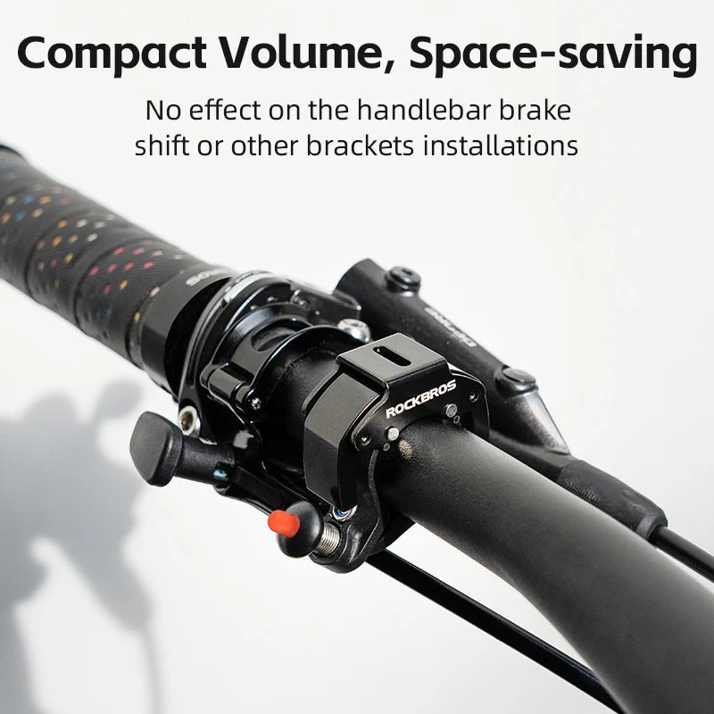 ROCKBROS Crisp Sound Bicycle Bell for Safety - Newport Finds