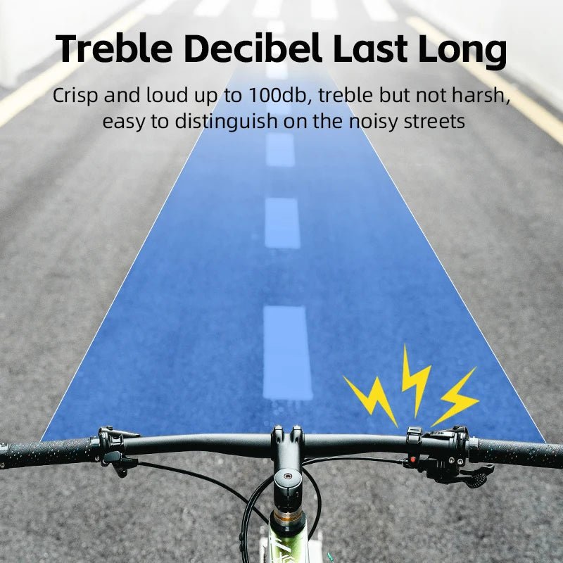 ROCKBROS Crisp Sound Bicycle Bell for Safety - Newport Finds
