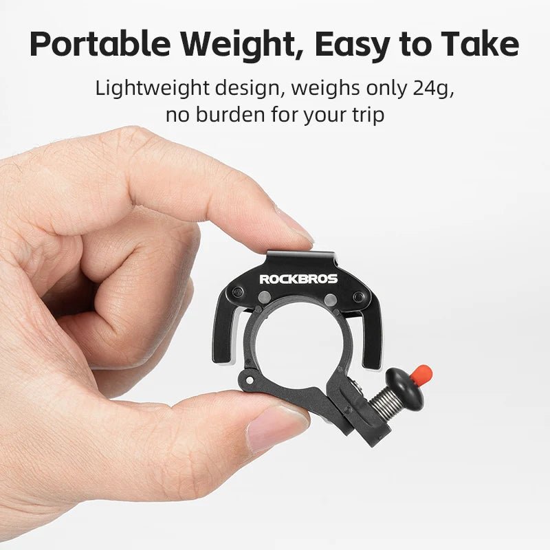 ROCKBROS Crisp Sound Bicycle Bell for Safety - Newport Finds