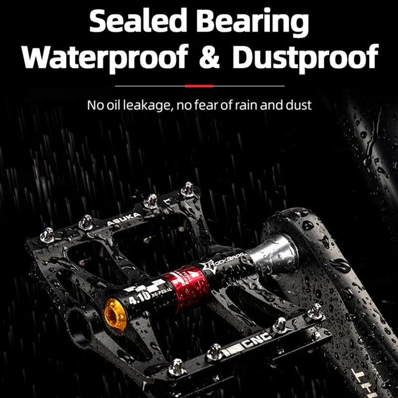 ROCKBROS Ultralight Bike Pedals - 4 Bearings - Newport Finds