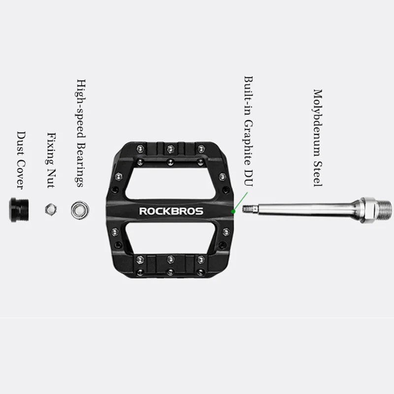 Ultralight MTB Bike Pedals with Seal Bearings - Newport Finds