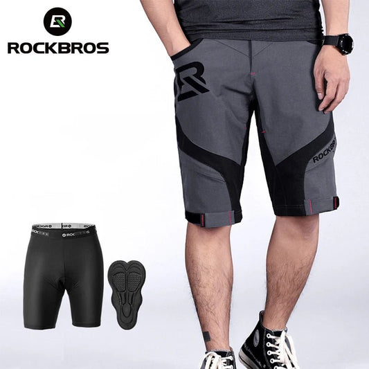 4D Cycling Shorts 2 - in - 1 with Separable Underwear - Newport Finds