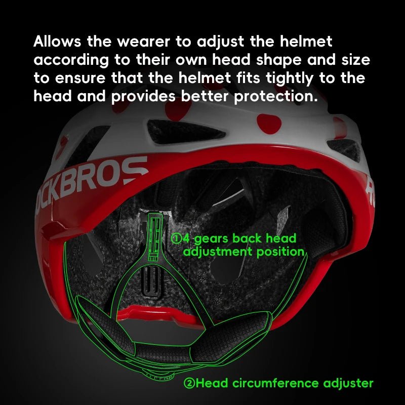 Adjustable Breathable ROCKBROS Cycling Helmet - Newport Finds