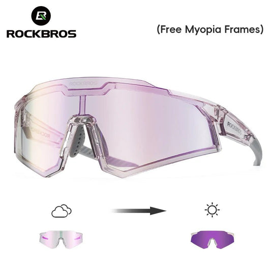 Photochromic Cycling Glasses UV400 Protection - Newport Finds