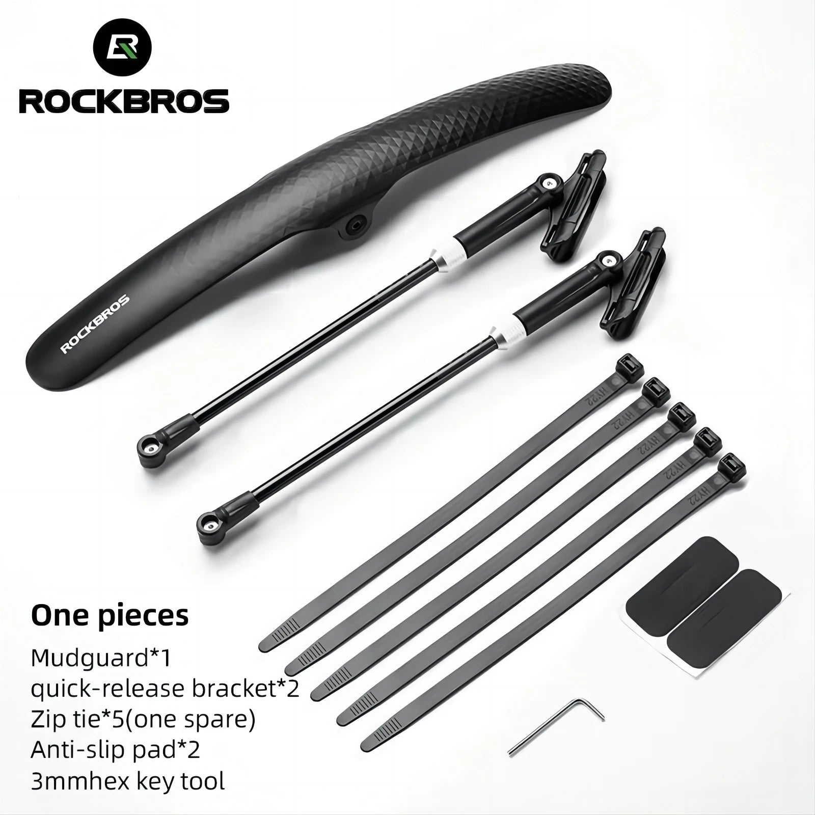 ROCKBROS Adjustable Bicycle Mudguard Fender - Newport Finds