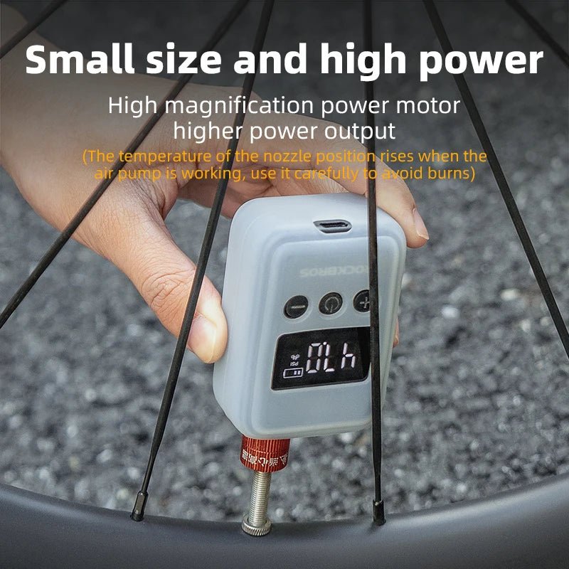 ROCKBROS Mini 150 PSI Portable Air Pump - Newport Finds