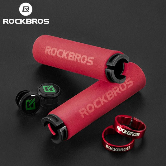 ROCKBROS MTB Anti - Skid Bicycle Handlebar Grips - Newport Finds