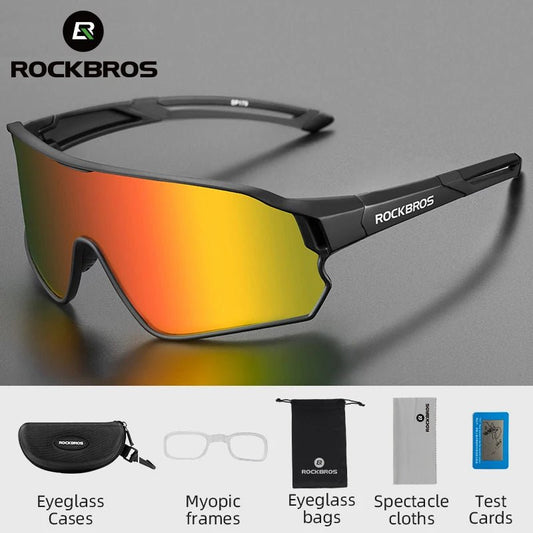 ROCKBROS Polarized Photochromic Cycling Glasses - Newport Finds