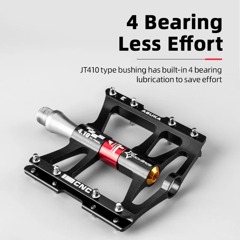 ROCKBROS Ultralight Bike Pedals - 4 Bearings - Newport Finds