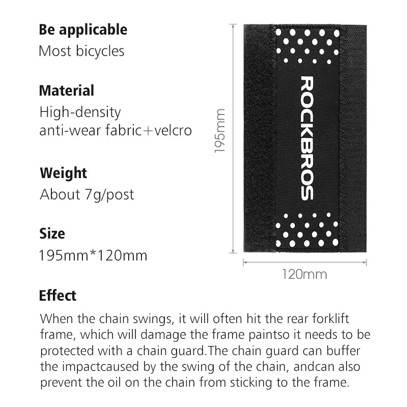 ROCKBROS Ultralight MTB Frame Protector - Newport Finds