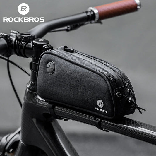 ROCKBROS Waterproof Frame Bicycle Bag 1.3L - Newport Finds